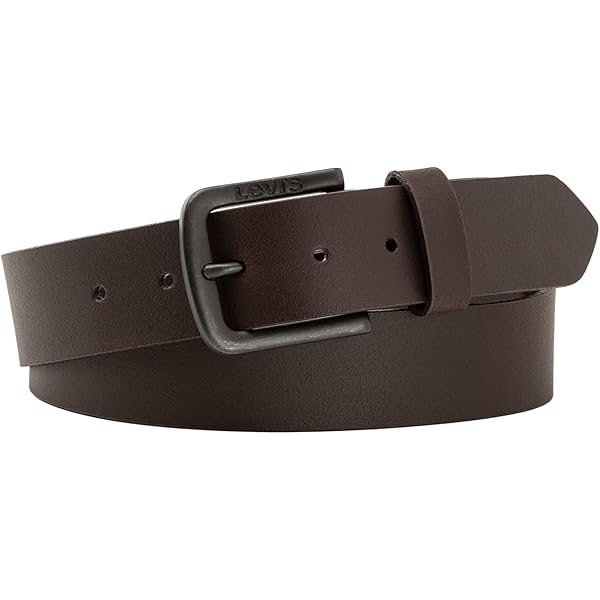 Seine Metal Model Levi's Unisex Zijn Riem, Bruin, 70 Cm Heren Riem Echt Leer Seine Metal Model Levi's Unisex Zijn Riem, Bruin, 70 Cm Heren Riem Echt Leer