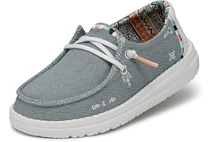 HEYDUDE Wendy Youth Boho, Scarpe Moc Toe Bambine e Ragazze
