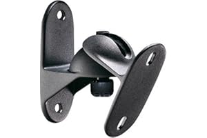 Meliconi Sound 50 - Soporte para altavoces, negro