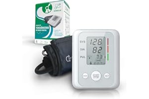 VENSALUD | Tensiomètre numérique | Contrôle de l’hypertension avec détection de l’arythmie | Moniteur numérique LCD | Utilisation à domicile | Mesure précise | Diabétiques, Grossesse | Tensiomètre