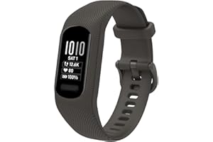 honecumi Cinturino Compatibile per Garmin Vivosmart 5 Donna Uomo Cinturino, Vivosmart 5 Morbido Silicone Classico Regolabile Sportivo Cinturino Accessori Colorato Braccialetti，Grande/Piccolo