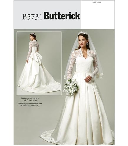 Patron De Couture Simplicity 8289 - Robe Occasion Spéciale Femme - Tailles 40 à 50 - Papier Blanc - Pour Mariage, Soirée - Instructions Incluses - 10