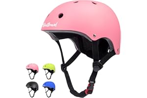 Besttravel Kids Helmet, Toddler Helmet Adjustable Toddler Bike Helmet Ages 3-8 Years Old Boys Girls Multi-Sports Safety