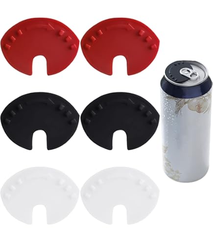 Jinglin Beauty Coke Can Lids Can Covers For Drinks Cans Tins Reusable Pp Coke Beer Soda Drink Can Covers Snap On Pop Can Convert Soda Savers Bottle | Fruugo NO