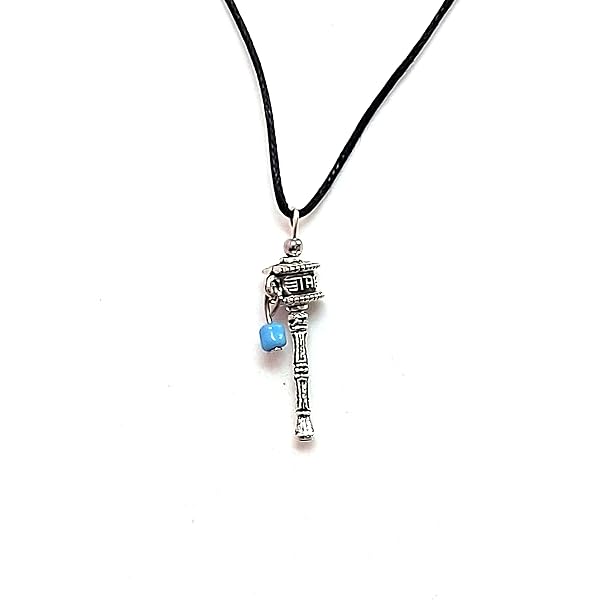 Tibetan Buddhist Vajra Necklace: "Om Mani Padme Hum" Engraved Pendant