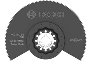 Bosch Professional 1x Lama segmentata ACZ 100 BB (per legno e nel metallo, 100 mm, accessori utensili multifunzione)
