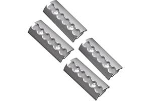 FTsolid 4x 15cm Alu Rail Airlin Rail d'arrimage forme ronde semi-circulaire avec trous Arrimage du chargement aluminium