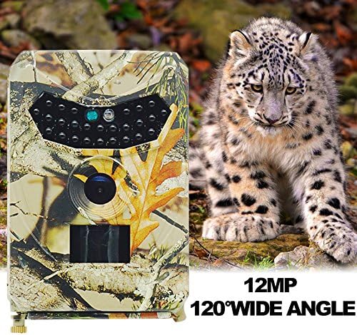 SONITECH Trail Camera 1080P Hunting Game Camera 12MP With with Infrared Night Vision Free 32G SD Card 120°PIR, IP56 Waterproof