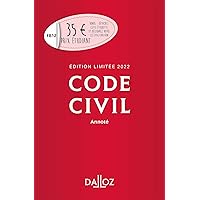 Code civil 2022 annoté. Édition limitée - 121e ed.