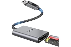 uni SD Kartenleser USB C SD Micro SD Card Reader Typ C Kartenlesegerät USB C Speicherkartenleser für iPhone 15 Serien, Galaxy S-Serien, MacBook Pro/Air, iPad Pro/Air, Surface Book usw.