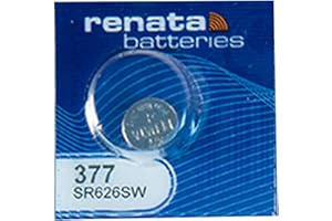 HEARING AID BATTERY CLUB Renata 377 SR626SW Silberoxidbatterie