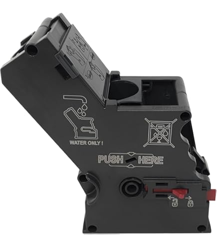 DL-pro Drainageventil Ventil für Bosch Siemens 00622540 622540 schwarz/transparent für Antrieb Brühgruppe Kaffeemaschine