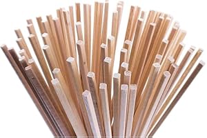 SEMAR Bâtons pour le barbe à papa 30 cm x 0,4 cm | 100 Pièces