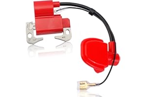 SOAJEE Ignition Coil for 2-Stroke 33cc 43cc 47cc 49cc 50cc Mini Moto Pit Dirt Pocket Bike Chopper Scooter Quad ATV Go Kart MTA2 MTA1 Coolster QG-50 Minimoto Minibike