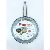 Papilla Redio 32 cm &Ccedil;ift Taraflı Balık B&ouml;rek Hamsi Krep Menemen Tavası, Yeşil