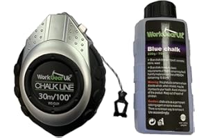 WorkGearUk 30m Chalk Line Reel Set WG-CL01