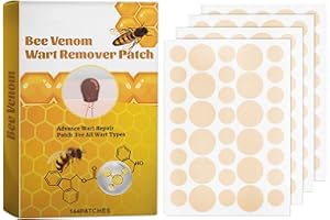 GNAUMORE Mole Removal Patches,Parches Quita Verrugas Cuello y Cara,Wart and Mole Removal Patches,Eliminador De Marcas En La Piel,Removedor de Verrugas,De EliminacióN De Verrugas 144PC