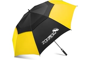 ZOMAKE Golf Umbrellas 62/68 Inch,XL/XXL Large Umbrella Golf Windproof and Rainproof Automatic Open with EVA Grip,Windproof Strong Double Canopy Vented Golf Umbrellas for Women Men