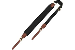 GUGULUZA Gepolstert Gewehrgurt Gewehrriemen mit Zwei Lederspitze Gun Sling Strap