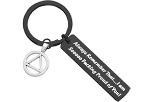 MAOFAED Nüchternheit Geschenk Sucht Genesung Geschenk AA Alkoholiker Anonyme Geschenk Neuanfang Geschenk 12 Schritte Geschenk, Schwarz, 5.0 * 1.2