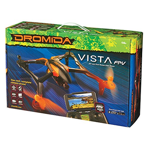 Dromida DIDE04NN Vista FPV Camera Drone RTF - Orange