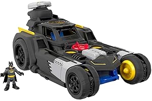 Imaginext Fisher-Price Batmovil Transformable, Coche teledirigido Radio Control de Juguete