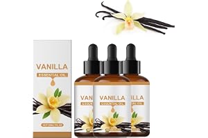 Ekologisk vanilj eterisk olja, naturlig vanilj eterisk olja för hud, kropp och hår, söt varm arom, långvarig parfymolja, perf
