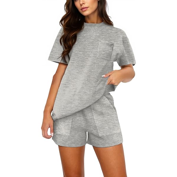 Tuta Uomo Estiva 2 Pezzi - Cotone Leggero, Maglietta Manica Corta E Pantaloncini, Sportiva E Casual - Foto 9