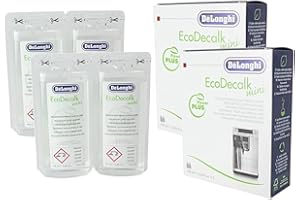 DE'LONGHI Delonghi EcoDecalk unidades Mini 2 (total 4 x 100 ml bolsas)