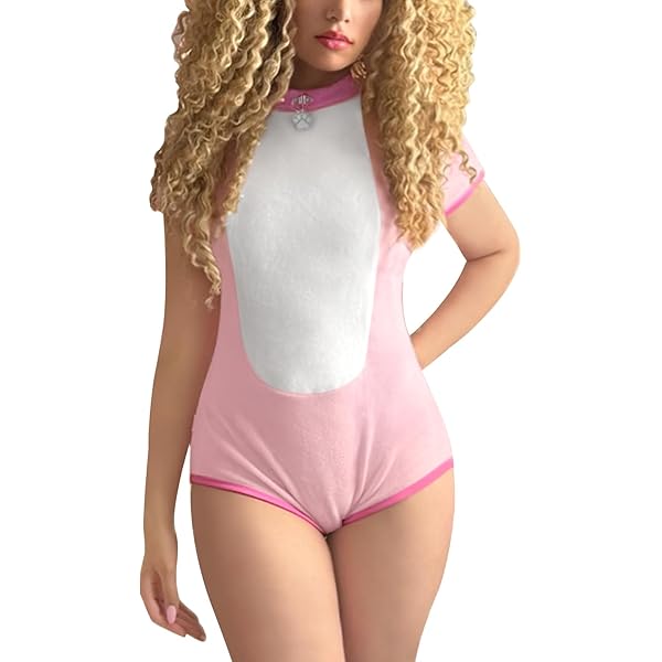 Onesie Pigiama LittleForBig - Cotone Organico - Taglie XS-4XL - Design Pastello - Con Bottoni