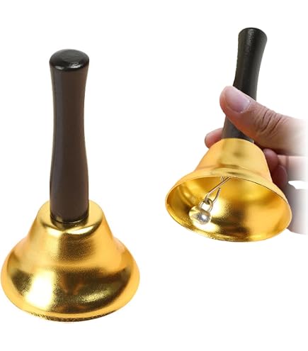 Produktbild von 2 Tischglocke Glocke Handglocke Silber (Neu (gemäss Beschreibung)) In