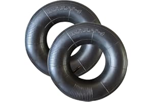 Foreverup Camera daria per carrello, 2 pezzi 4,10/3,5-4 pollici Pneumatici per carrelli a mano, per carriole, tosaerba, carrelli a mano