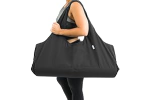 Yogiii Yogatasche YogiiiTotePro | Die Originale Yoga Tasche | Yogatasche Für Matte Und Zubehör | Yogamatte Tasche Groß Mit Seitentasche