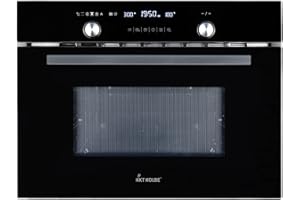 KKT KOLBE Einbaumikrowelle 60 cm | 44L | 3,35kW | Pizzafunktion | Grill | Umluft | Heißluft | Automatik-Timer | 2-fach Wärmeschutzverglasung | EBM4502S