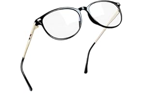 Joopin Occhiali Rotondi Filtro Luce Blu Uomo Donna Riposo Riposanti Anti Affaticamento Trasparenti Blue Light Blocking Glasses Per Gaming Computer