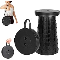 SHANGFENG Sgabello pieghevole portatile, regolabile in altezza, telescopico retrattile, sedile da campeggio, sedia da viaggio, poggiapiedi pieghevole, peso massimo 99,8 kg, per adulti, pesca SHANGFENG Sgabello pieghevole portatile, regolabile in altezza, telescopico retrattile, sedile da campeggio, sedia da viaggio, poggiapiedi pieghevole, peso massimo 99,8 kg, per adulti, pesca