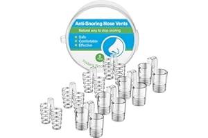 7STARLAKE 8 Stück Schnarchstopper, Anti Schnarch Nasenclip, Wiederverwendbares SchnarchgeräT, Schnarchen Stopper Silikon,Anti Schnarch Nasenclip, Besser Schlafen (2 Stile 4 Größen)