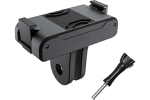 JOYSOG Magnetyczny adapter do kamery sportowej DJI OSMO Action 3 adapter szybkiego zwalniania z adapterem przyłączeniowym rozszerzenie podstawa akcesoria