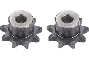 sourcing karta kedja rulle kugghjul 10 mm hål 1/2 tum avstånd 9 tand enskild strand typ B kedja drev A3 kolstål rulle kedja drev för ISO 06B kedja 2 st