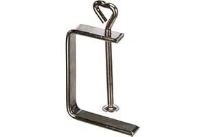 Pebaro 24/10 - zacisk do piły wyrzynarskiej niklowany, rozpiętość 100 mm