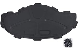 ‎TENZO-R Motorhaubendämmung Dämmmatte mit Clips für Audi A6 C7 Limousine Avant ab 10
