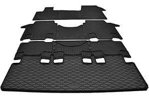 MATTENPROFIS Gummimatten Gummifußmatten geeignet für VW T7 Multivan L1 10-teilig Komplettauslage mit Kofferraumwanne ab Bj. 2022