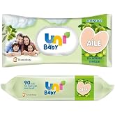 Uni Baby Islak Mendil Zeytinyağlı 90 Yaprak