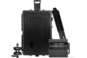 Matterport Pro2 Pacchetto Professionale - Include Fotocamera 3D Pro2, Supporto per Treppiede, Morsetto e Custodia Rigida Portatile con Ruote da 802 mm