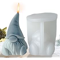 FUFRE Lot De 2 Moules En Silicone Pour Bougies En Forme De