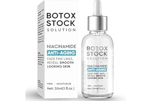 ATUIO Botox Serum Soforteffekt Gesicht, Botox Stock Solution Gesichtsserum mit Vitamin C & E, Anti-Aging Serum zur Reduzierung von feinen Linien, Falten, pralle Haut, sofortige Gesichtsstraffung