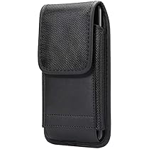 Étui De Ceinture Pour Téléphone Portable, Petit Sac De Ceinture Homme, Vertical Ceinture Clip Sacoche Etui Universel Pochette De Smartphone Housse Avec Boucle De Ceinture Et Mousqueton, Porte-Stylo