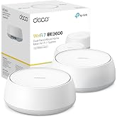 TP-Link Deco BE3600 (2-Pack) 7 Mesh WiFi System, BE3600 Dual Band, 420 m&sup2; | Whole House Coverage up to 420 m&sup2;. Unified Networ