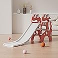 RBW TOYS Two Steps Slides for kids, Baby Joy Slide, First Slide Plastic Play Slide Climber for Children Activities & Games (B1)