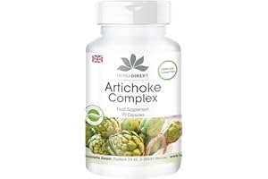 HERBA DIREKT Artichoke capsules - with stinging nettle and juniper berry - vegan - 90 capsules | HERBADIREKT by Warnke Vitalstoffe - German pharmacy quality